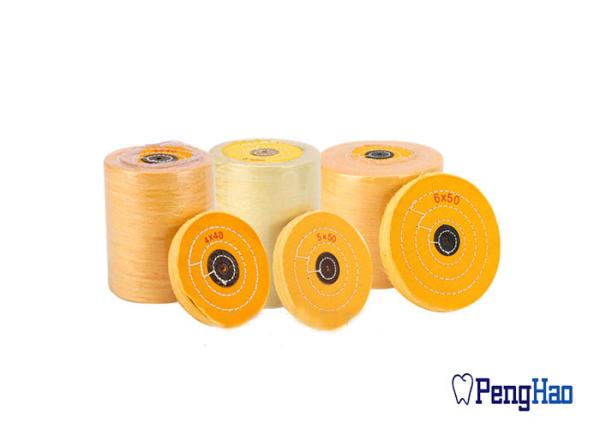 All Kinds Sizes Dental Rotary Tools Dental Polishing Cotton Buffs Cloth Wheel Type