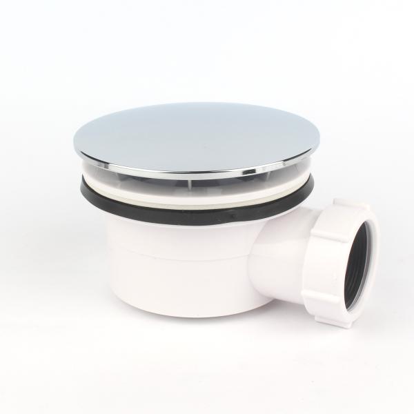 Bangqi Modern Design White PP Main Body Plastic Floor Drain Waste Shower Tray Drain for Bathroom Bath Hotel Strainer Style