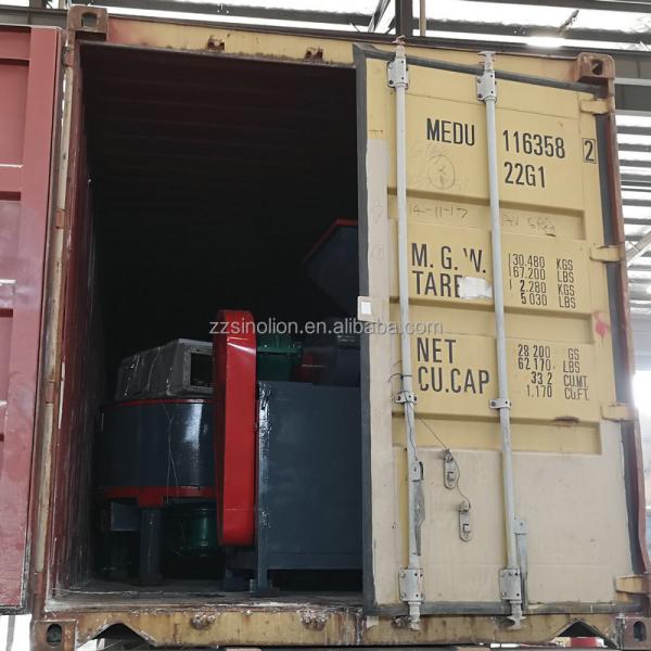 Upgrade Your Charcoal Production with Our Wheel Roller Mixer Other Features Included