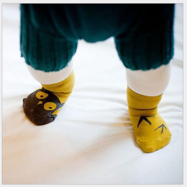 Custom logo, design kids boys girls cotton blend socks