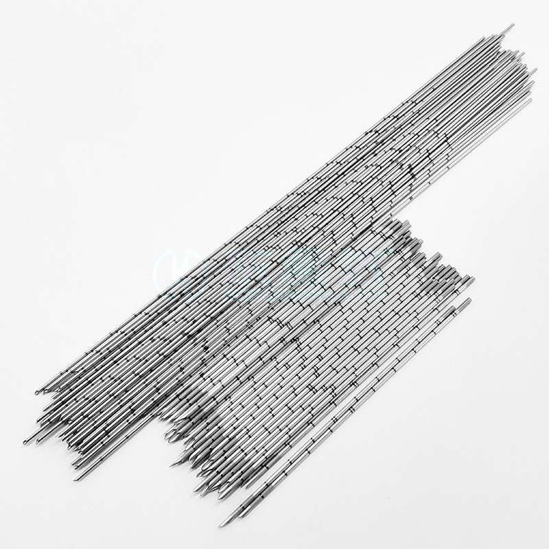 304 Stainless Steel Piercing Needle With Scale Sandblasted Sharpened