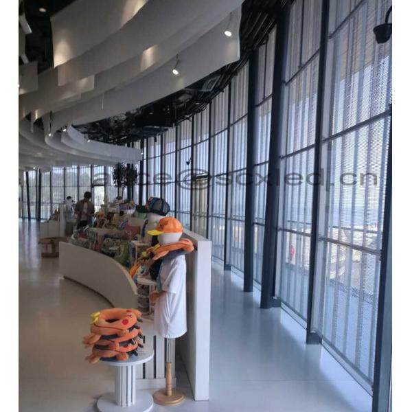 Сильно прозрачный обломок Эпистар управлением экрана ВИФИ 3Г стены СИД П8.93 прозрачный видео-