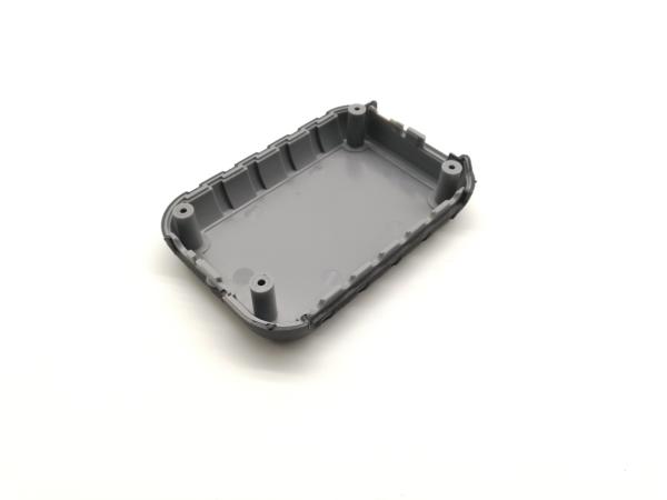 Electronic Devices Bottom Cover Injection Moulding Mold Maker Electric Injection Molding TPE overmold  ABS Grey plus