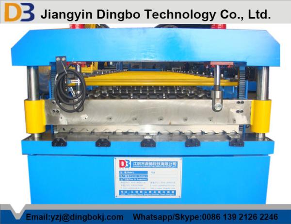 Warranty 2 Years Galvanized Aluminum Corrugated Steel Sheet Making Machine