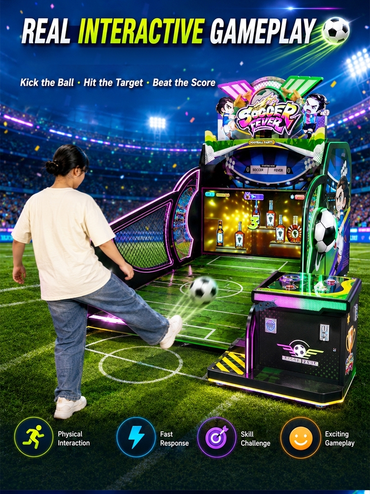 Commercial Soccer Fever Football Game Machine for Arcades