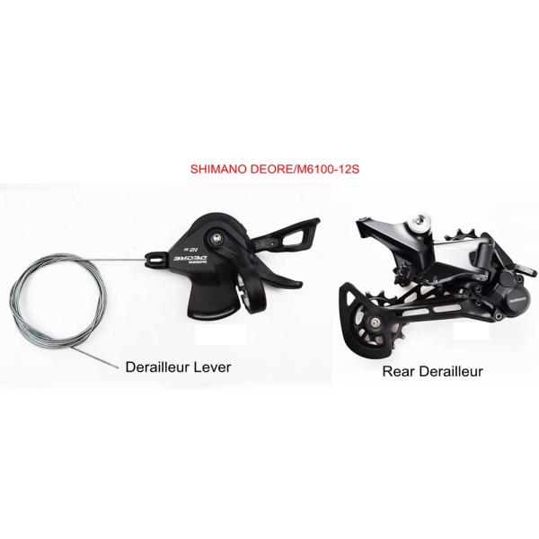 Carbbon Fiber 12S Dual Suspension MTB With Rockshox Rear Shox