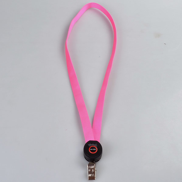 LED Lanyards business promotion trade show & events use lanyards promotional multi color badge holder logo imprint