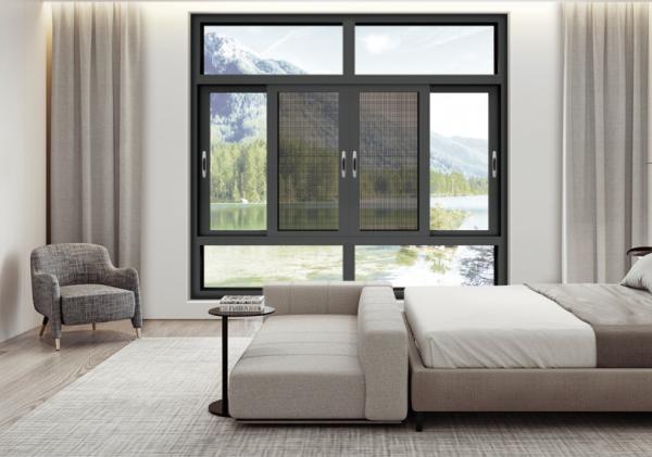 SZG Aluminio Deslizante Ventanas de tormenta Personalizables y resistentes a los insectos