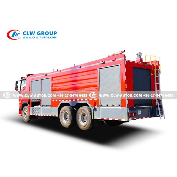 Тележка спасения огня тележки топливозаправщика воды ISUZU 12CBM противопожарная