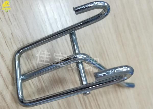 Plating Surface Heavy Duty Pegboard Hooks For Tools Display Wear Resistance