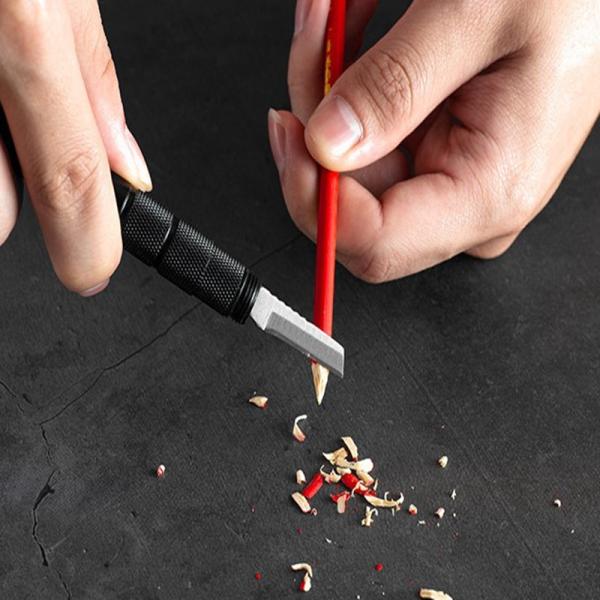 Multifunctional Outdoor Hunting Gear Black Promotional Aluminum Tactical Defense Pen