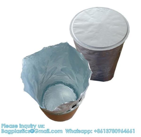 Composite Pure Aluminum Foil 200 L Drum Liners 55 Gallon Drum Liners Round Bottom Aluminum Foil Bag For Storage