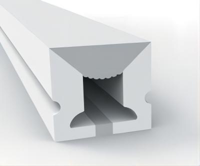 tubo IP68 impermeável do silicone do diodo emissor de luz de 10×10mm para a iluminação de tira conduzida