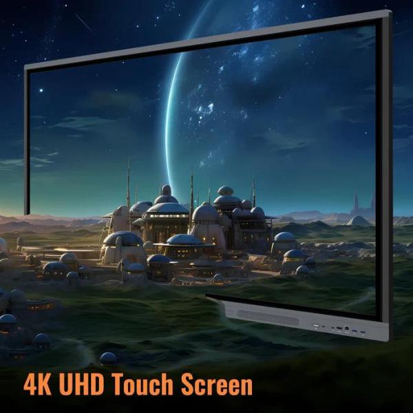 4K Flat Digital Multi Touch Интерактивная доска 86