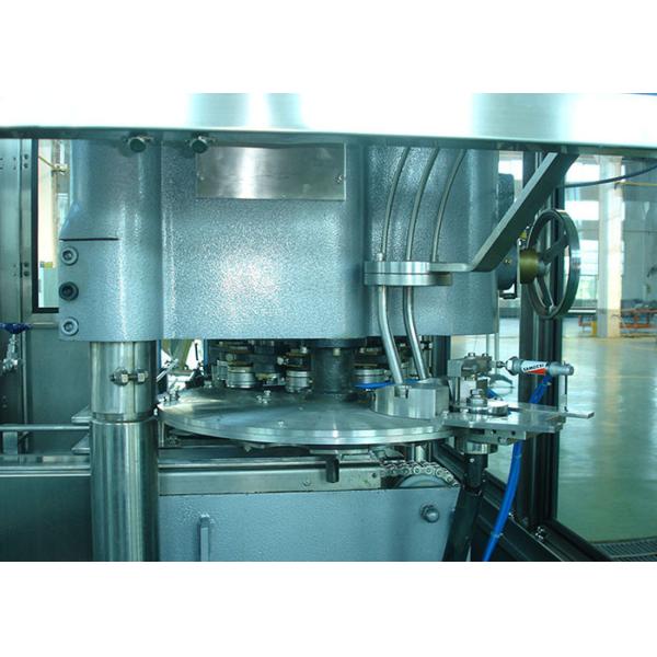 SUNRISE Carbonated Drink Filling Machine , Aluminum Canning Equipment 60 Cans/Min