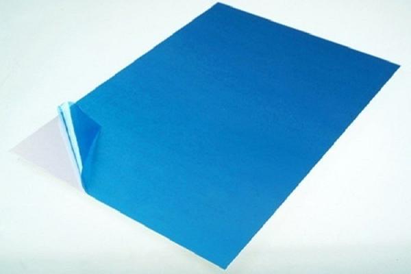 Blue Protection Film Tape For Metal Sheet, Stainless Steel Plate Hardware Surface Protective Film  with Wide Size Remove No Residue