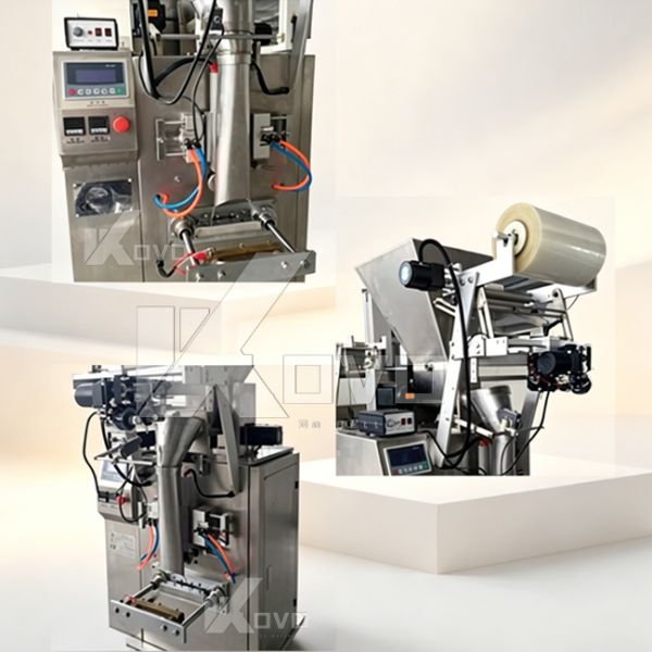 Electric Automatic Vertical Packing Machine For Coffee Laundry Detergent Spice Powder