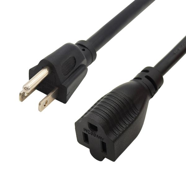 SJTW 14/3 Nema 5-15P to 5-15R 3 Prong Weatherproof Outdoor Power Cord 50m Heavy Duty Extension for US-for Weather Conditions