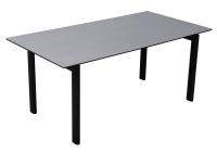 1650*850mm Knock-Down Mesa de comedor de techo sólido con techo cerámico Dt-996-165 Gris