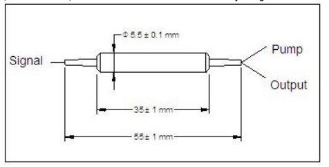 High Isolation 1260-1360T / 1460-1620R FWDM Connector FC / APC 1x1 1x2