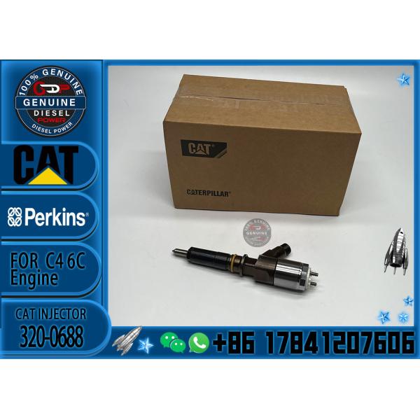 2645A748 Fuente de salida de fábrica Inyector de combustible diesel 2645A748 320-0688 10R-7939 para C4.2 C6.4 Excavadora C4.2 C6.4 320D