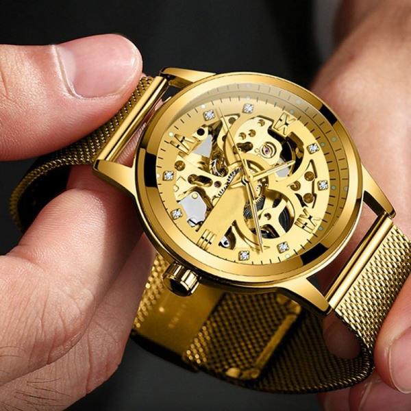 Ultra Thin Skeleton Watch Skeleton Sport Watch Skeleton Vintage Watch