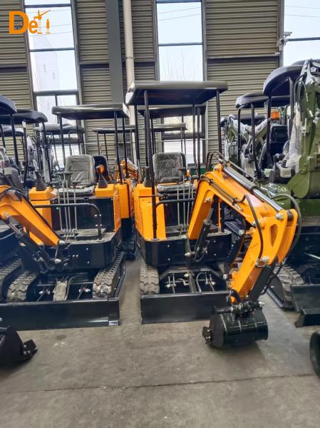 3.5Ton Mini Digger Small Cabin Crawler Hydraulic Household Excavator 18.5KW