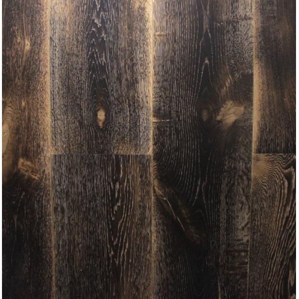 Fired Oak Engineered Parquets with 25 Years Warranty, 1360 psi Janka Hardness, and Customized Color