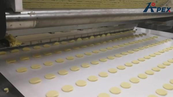 Cortador automático da massa da cookie do pão elétrico industrial de aço inoxidável