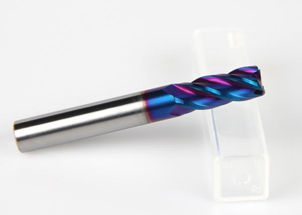 2/ 4 Molino de extremo de tungstênio de flauta / revestimento nano Molino de extremo plano 1-20 mm de diâmetro