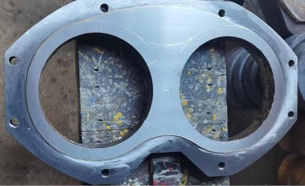 Zoomlion Putzmeister Concrete Pump Wear Plate Concrete Pump Spares For SY230