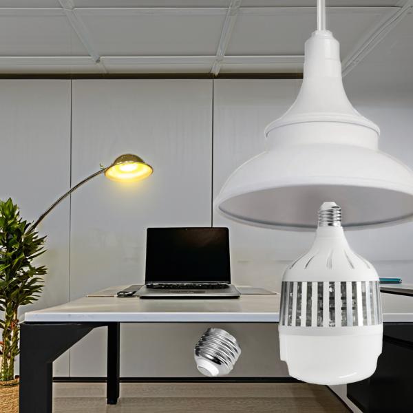 2 LED Bulb Light E27 B22 Base Types Living Room Bulb Lamp 80W for Project Installation