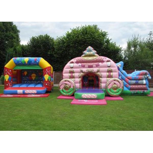 12' кс 18' принцесса Экипаж Замок Раздувн Комбинированн пинка для дня рождения девушки