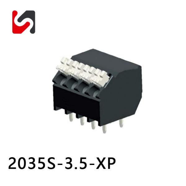 PA66 Plástico UL94V-0 Liga de cobre 300V 10A 3.5mm Pitch Phoenix Contact Screw Terminal