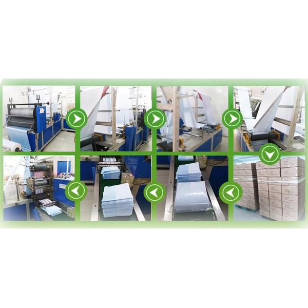 China factory cheap price for the Medical Disposable Waterproof Paper Aprons