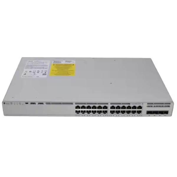 Original New Cisco C9200L-24t-4X-a Catalyst 9200L 24-Port 4X 1g Snmp Stackable Qos Lacp Cisco Switch C9200L-24t-4X-a