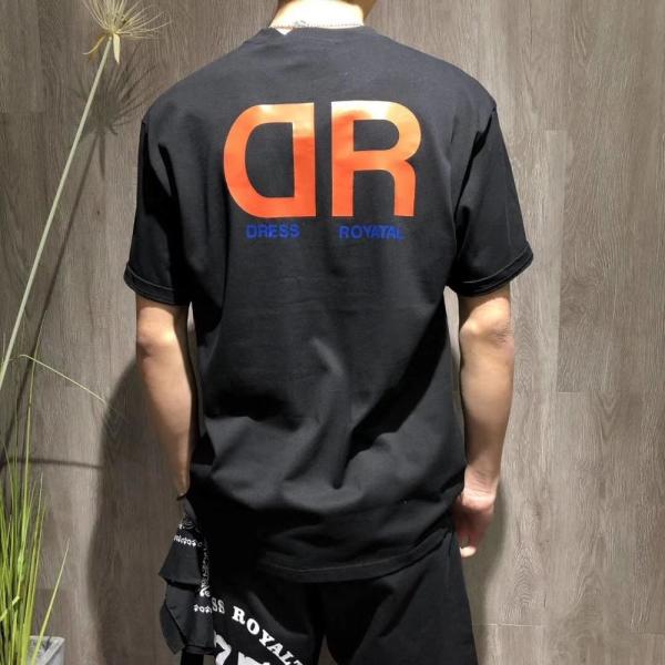 Customised Crew Neck Fashionable Mens T Shirts Streetwear 100% Cotton Cool Design