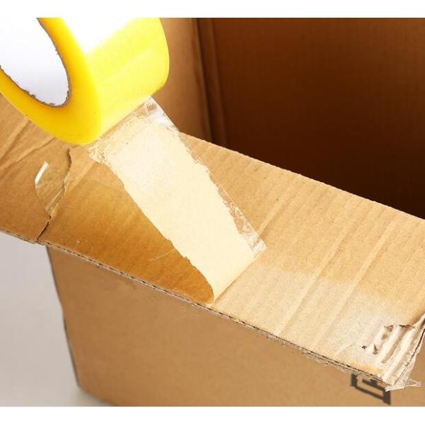 48mm x 66m Carton Sealing BOPP Packaging Tape Clear Yellowish
