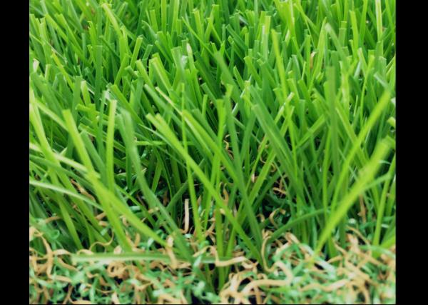 Professional Residential Fake Grass Landscaping Save Water Fire Resistance