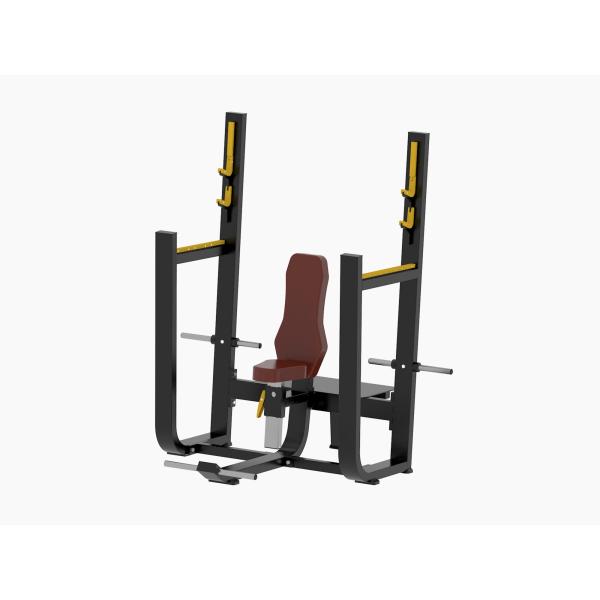 Commercial horizontal and inclined bench press gym dedicated weightlifting bed and barbell comprehensive training device