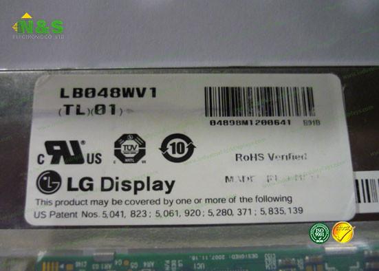 4.8 Inch Innolux LCD Panel LB048WV1-TL01 , Embeded Lcd Touch Panel 3 Years Warranty