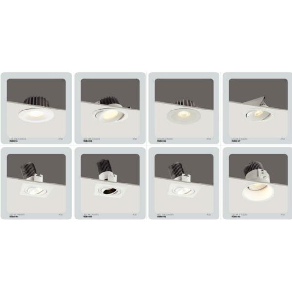 30W 37V COB LED Hotel Lobby Downlight / IP54 Waterproof Recessed Downlight