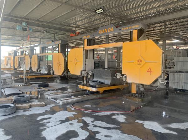 Máquina de sierra de hilo único con diamante CNC