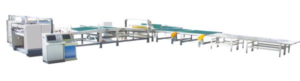 Paper Cardboard Production Line , Packaging Box Manufacturing Machine