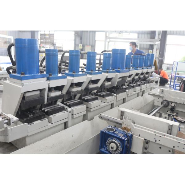 Hwahsi Automatic IBC Tube Forming Machine with PLC Control and Hydraulic Pressing for Full Automation