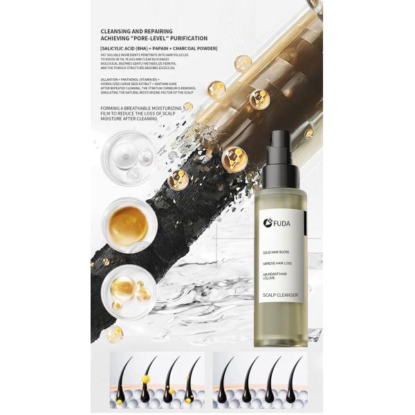 Triple Acid Peptide Anti Dandruff Hair Cleanser Serum For Scalp Repair 125ml OBM