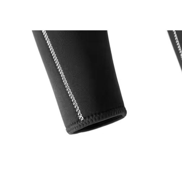 Traje de baño de pesca de lanza negro de manga larga de neoprene de 3 mm para surf de pesca de lanza