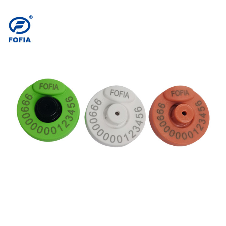 New Long Range Waterproof RFID LF Electronic Ear Tag with 1-Year Warranty for Cattle Pig Goat Livestock Tracking-Fofia ET907