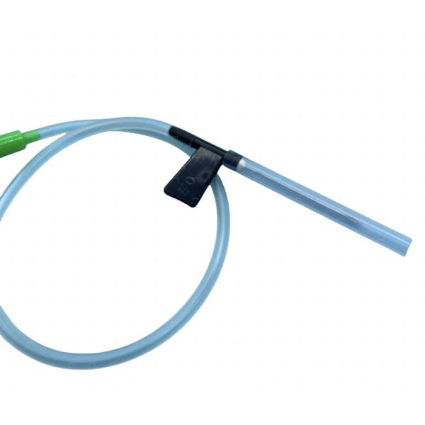 Aguja de recogida de sangre venosa de un solo uso con protección contra lesiones por punción de aguja