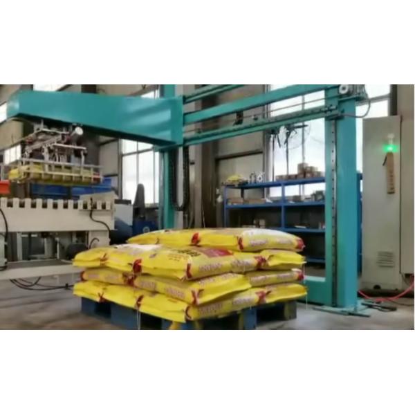 Пакет воды машины Palletizer коробки коробки барабанчика Palletizer сумки мешка обычный